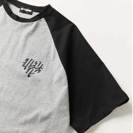 【lil' valley】"Heart" LOGO RAGLAN T-SHIRT