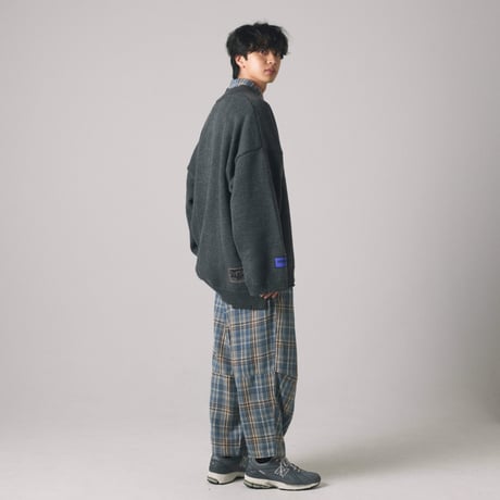 【lil' valley】DAMAGE KNIT CARDIGAN