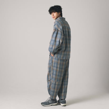【lil' valley】VERSATILE CHECK SHIRT OUTER