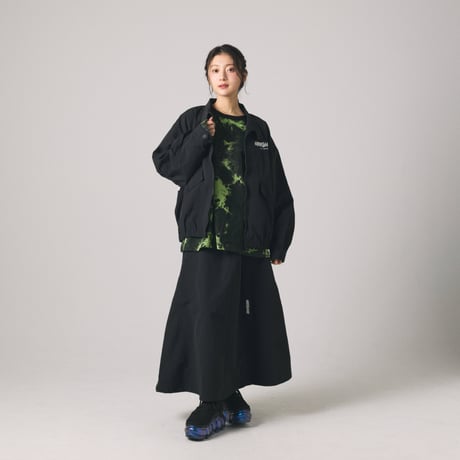 【lil' valley】EMBROIDERED NYLON JACKET