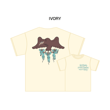 【lil' valley】MOODY MICE T-SHIRT