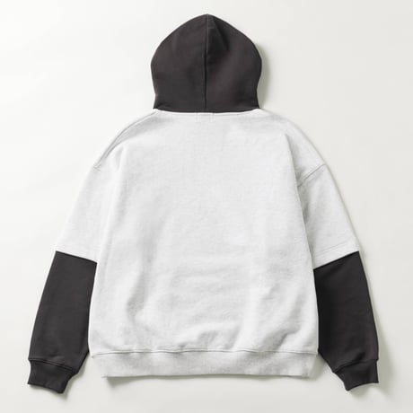 【lil' valley】BASIC EMBROIDERED HOODIE