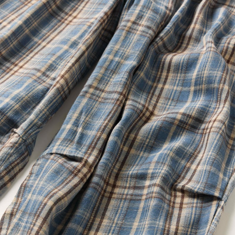 lil' valley】VERSATILE CHECK EASY PANTS | Tani