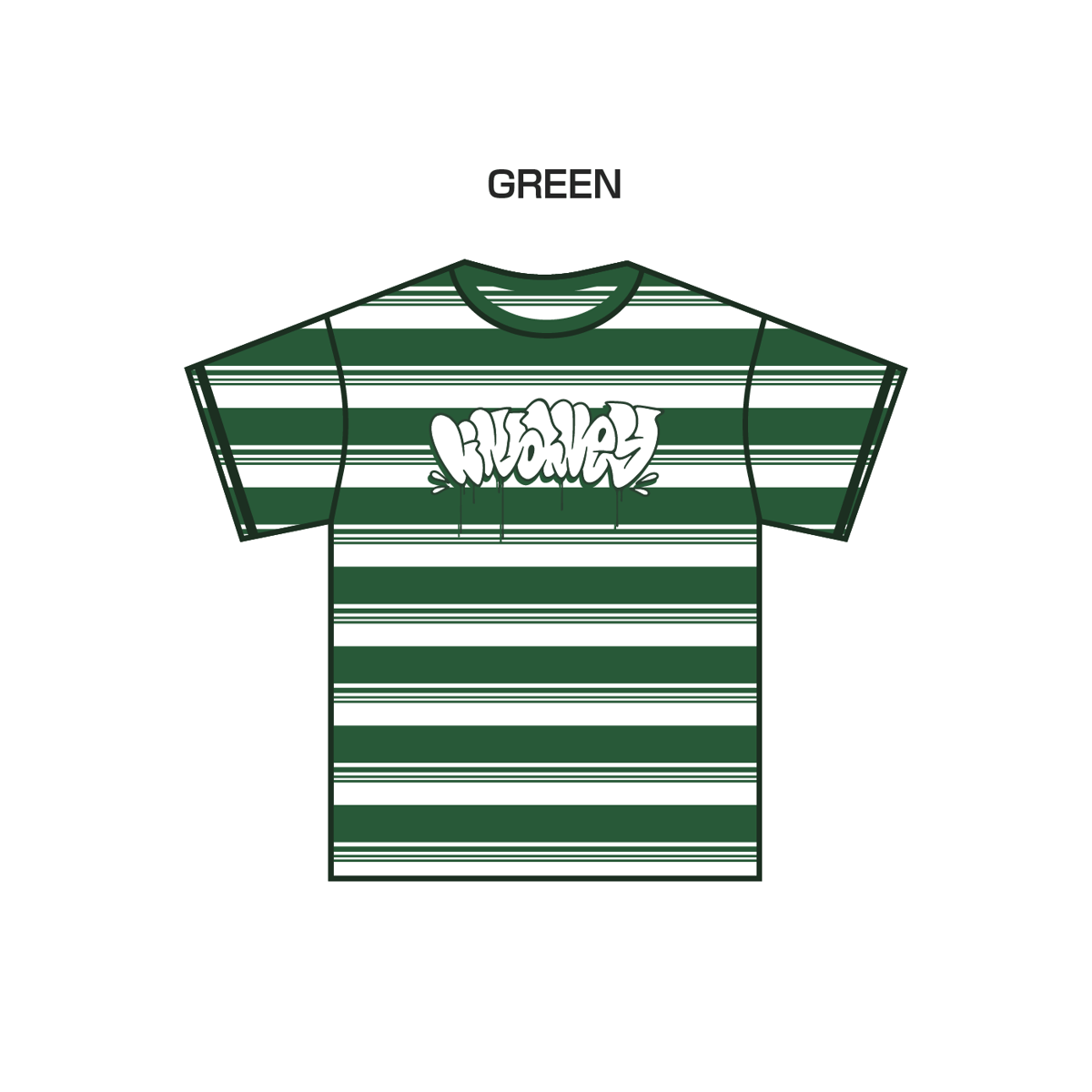 lil' valley】GRAFFITI BORDER T-SHIRT | Tani Yuu