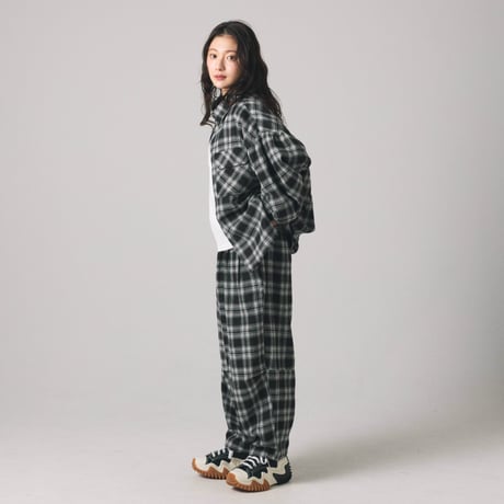 【lil' valley】VERSATILE CHECK SHIRT OUTER