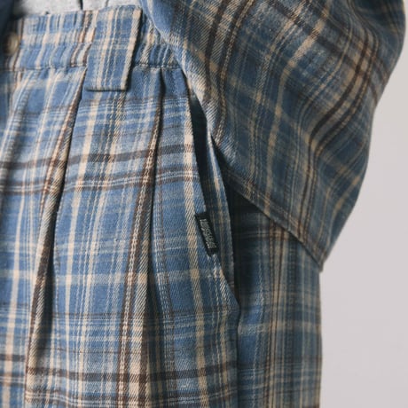 【lil' valley】VERSATILE CHECK EASY PANTS