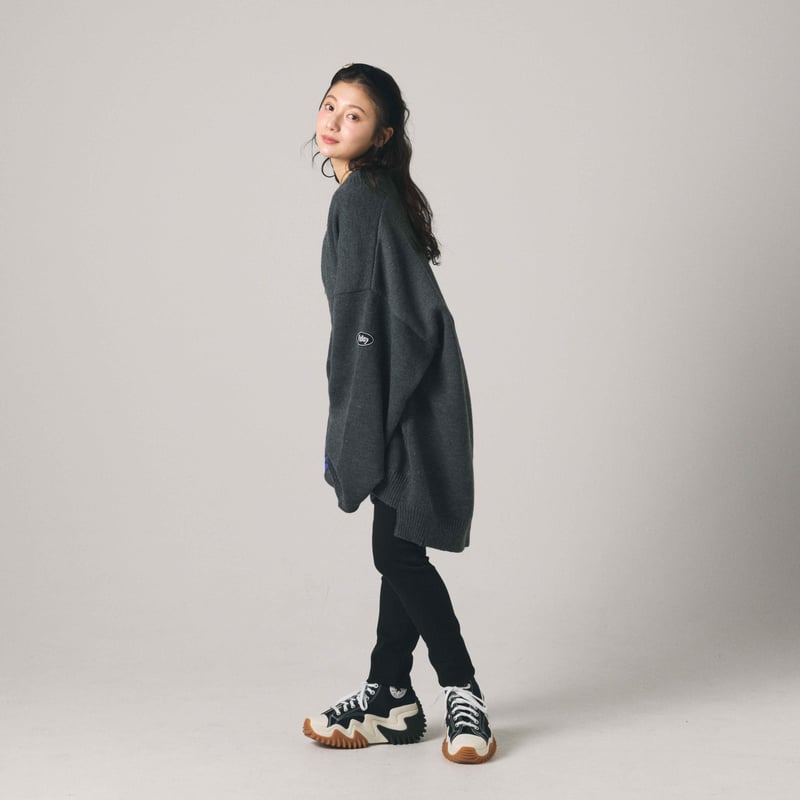 lil' valley】DAMAGE KNIT CARDIGAN | Tani Yuuki