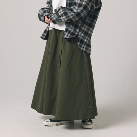 【lil' valley】BASIC NYLON SKIRT