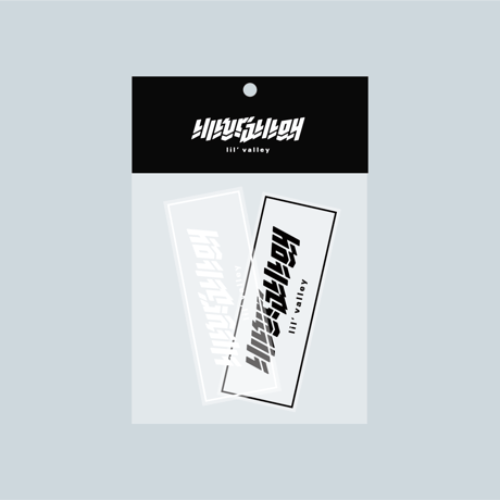 【lil' valley】LOGO STICKER SET