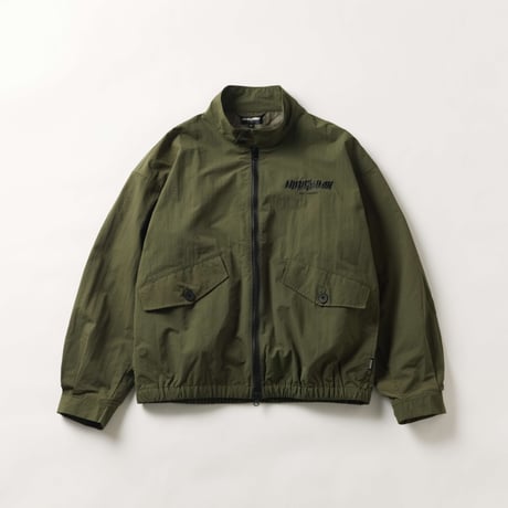 【lil' valley】EMBROIDERED NYLON JACKET
