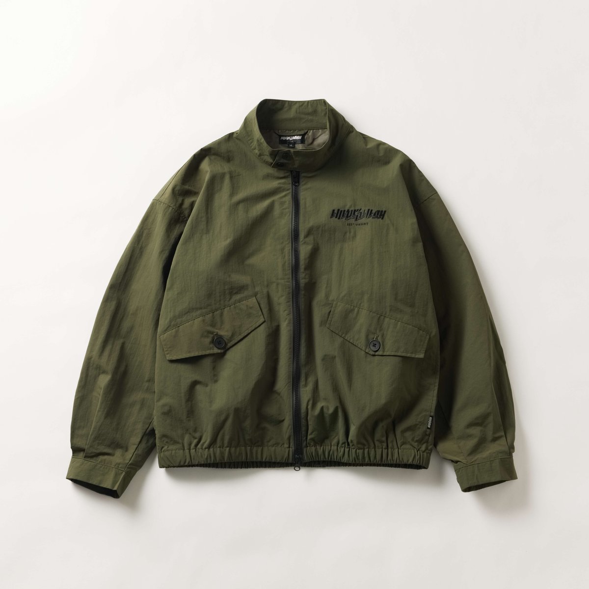 ILILIL ときわた ねむる コラボ レースアップ ジャケット lil' valley】EMBROIDERED NYLON JACKET | Tani Yu