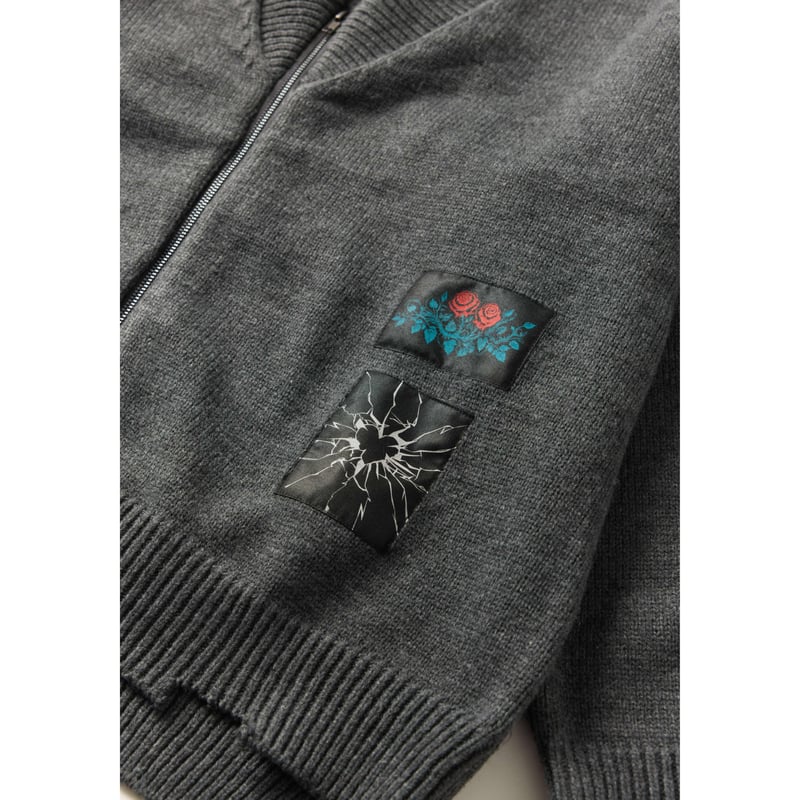 lil' valley】DAMAGE KNIT CARDIGAN | Tani Yuuki
