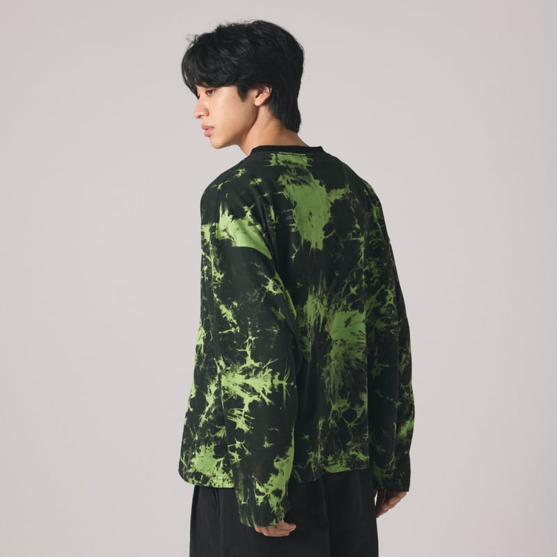 lil' valley】LONG SLEEVE TIE-DYE TEE | Tani Yuu
