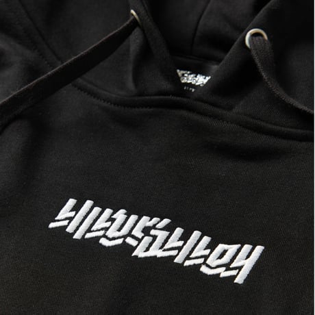 【lil’ valley】LOGO刺繍 ビッグシルエットオリジナルフーディー
