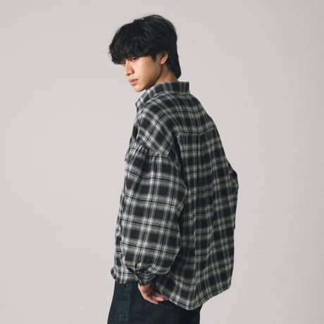【lil' valley】VERSATILE CHECK SHIRT OUTER
