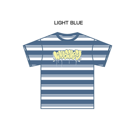 【lil' valley】GRAFFITI BORDER T-SHIRT