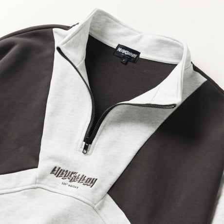 【lil' valley】HALF-ZIP PULLOVER SWEAT