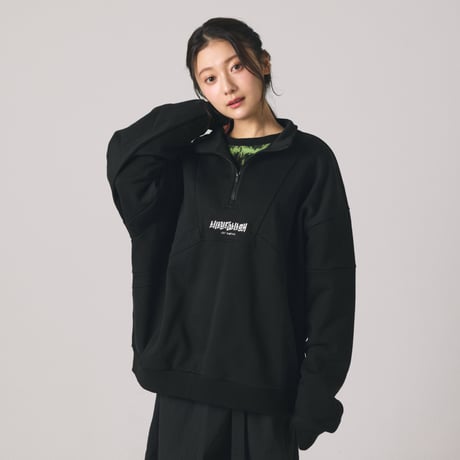 【lil' valley】HALF-ZIP PULLOVER SWEAT
