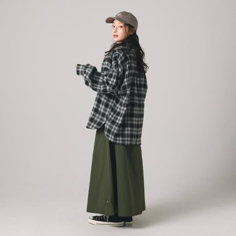 【lil' valley】BASIC NYLON SKIRT