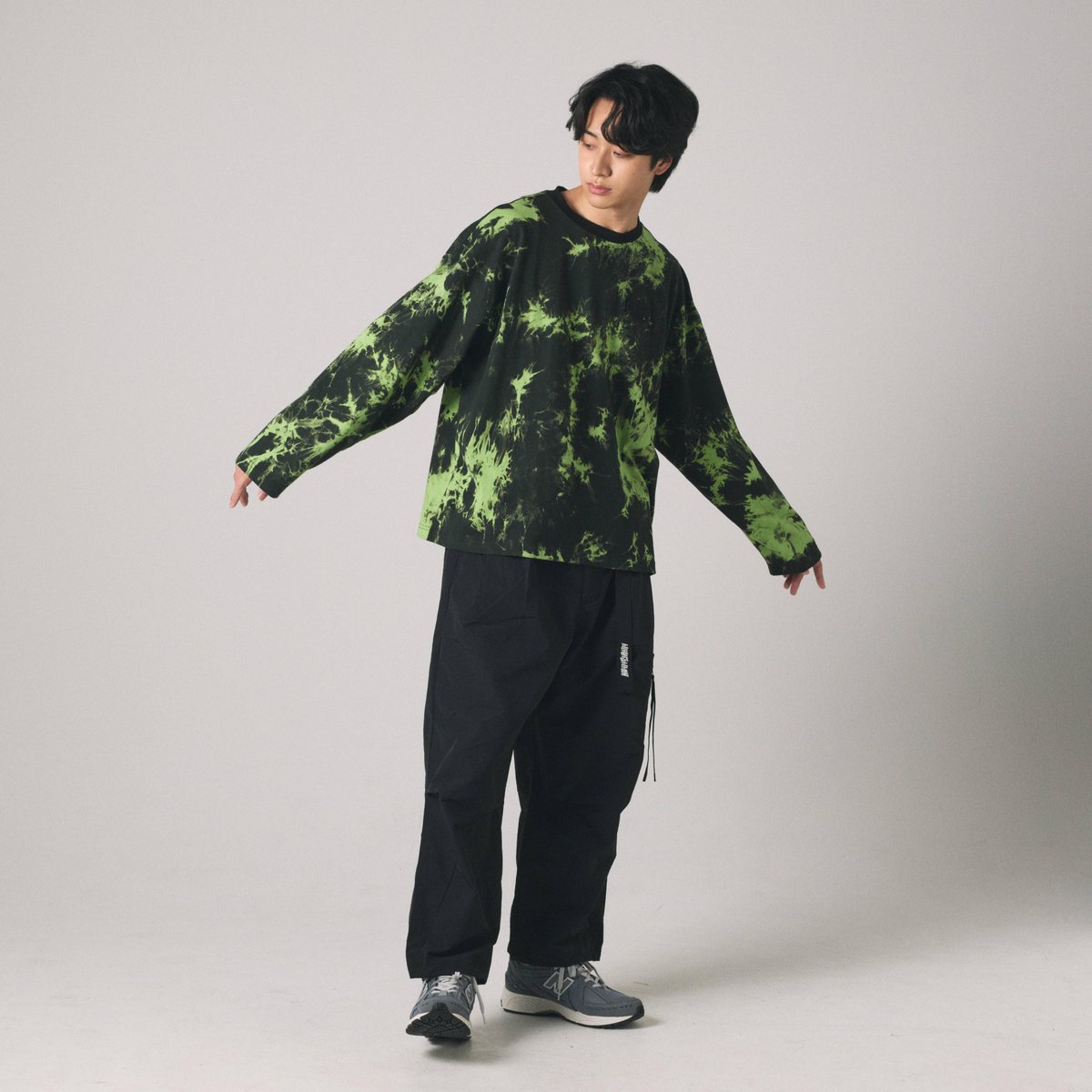 TaniYuuki lil' valley LONG SLEEVE Tシャツ lil' valley】LONG SLEEVE TIE-DYE TEE | Tani Yuu