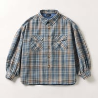 【lil' valley】VERSATILE CHECK SHIRT OUTER