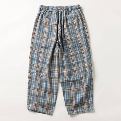 【lil' valley】VERSATILE CHECK EASY PANTS
