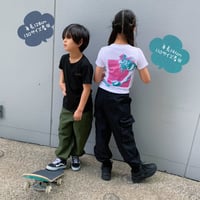 モチーフプリント 半袖Tシャツ（Kidsサイズ）