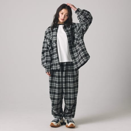 【lil' valley】VERSATILE CHECK SHIRT OUTER