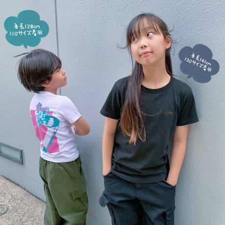 モチーフプリント 半袖Tシャツ（Kidsサイズ）