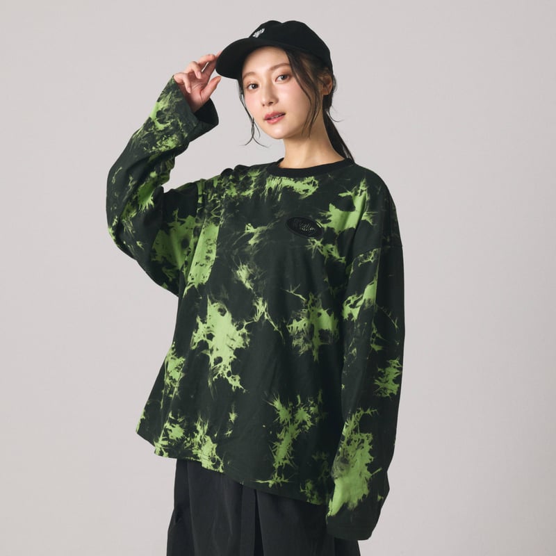 TaniYuuki lil' valley LONG SLEEVE Tシャツ lil' valley】LONG SLEEVE TIE-DYE TEE | Tani Yuu