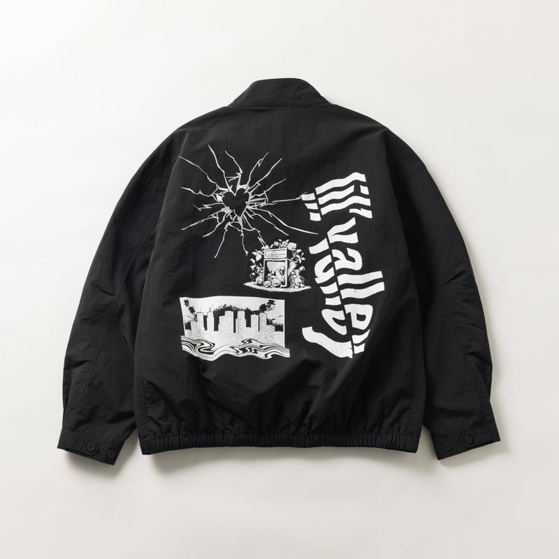 lil' valley】EMBROIDERED NYLON JACKET | Tani Yu