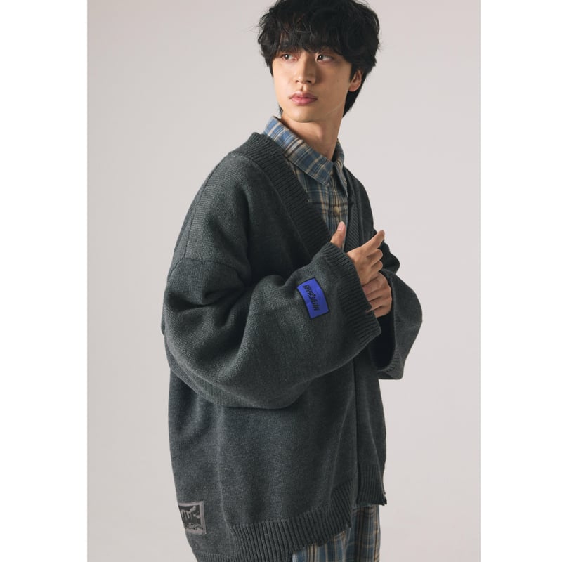 lil' valley】DAMAGE KNIT CARDIGAN | Tani Yuuki