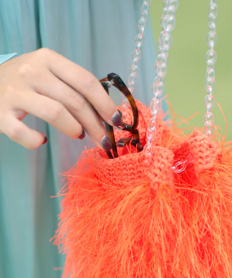soft furry bag のkit