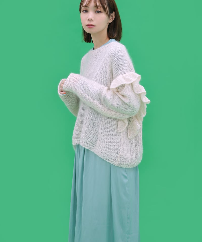 フリルトリムプルオーバーのkit | itoito