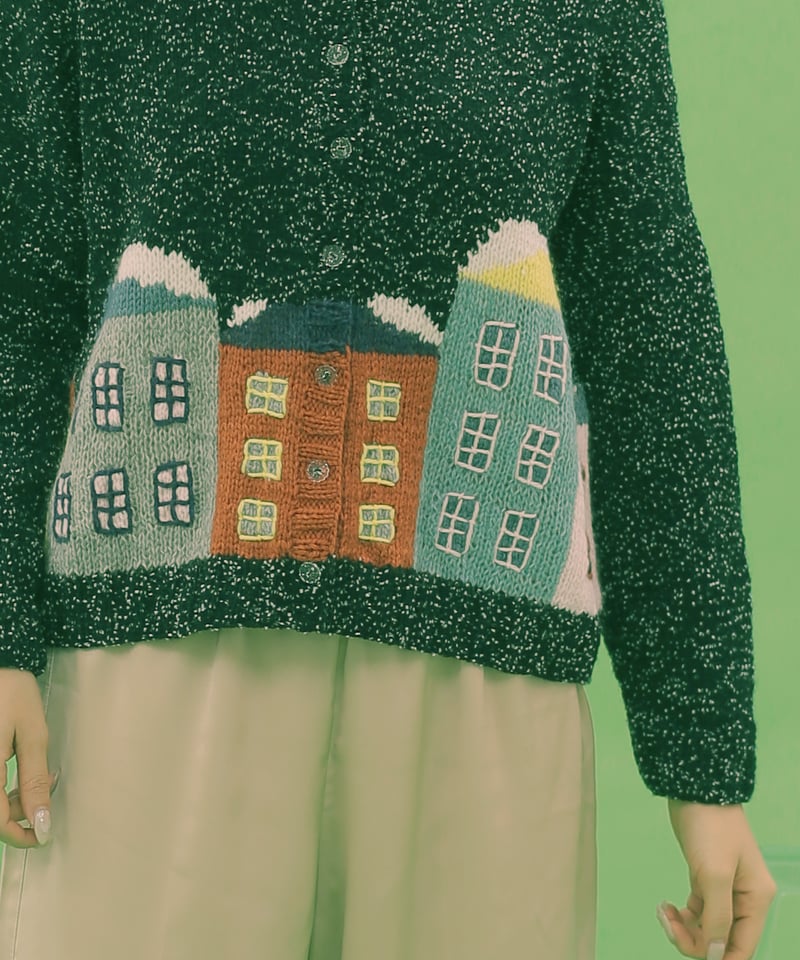 東海えりかさんデザイン 『snowy night cardigan』のkit | itoito
