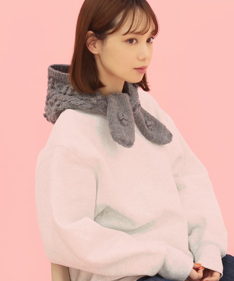 木の実のフードマフラーのkit | itoito