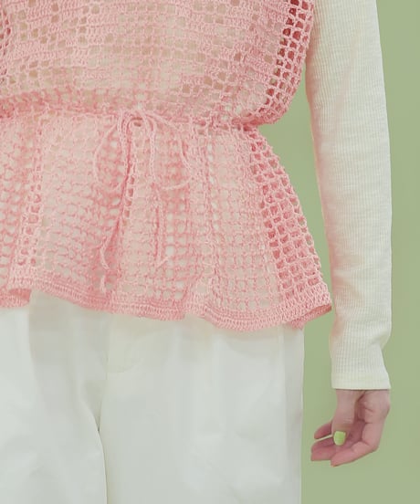 フラワーメッシュベストのkit