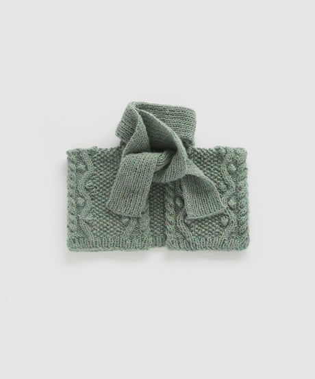 数量限定 Candy Worsted /off specで編む ウェーブモスショルダーのkit