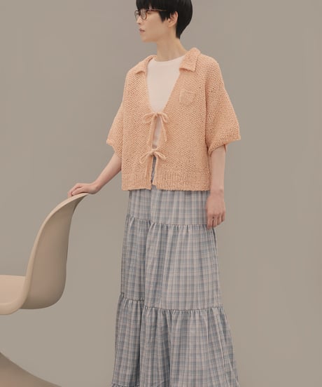 ハーフスリーブのポロカーディのkit