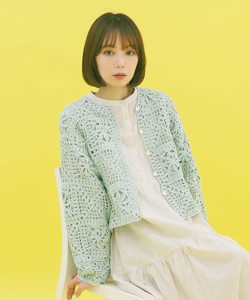 フラワーレースカーディのkit | itoito