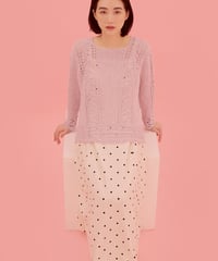 リーフレースニットのkit