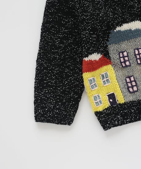東海えりかさんデザイン 『snowy night cardigan』のkit