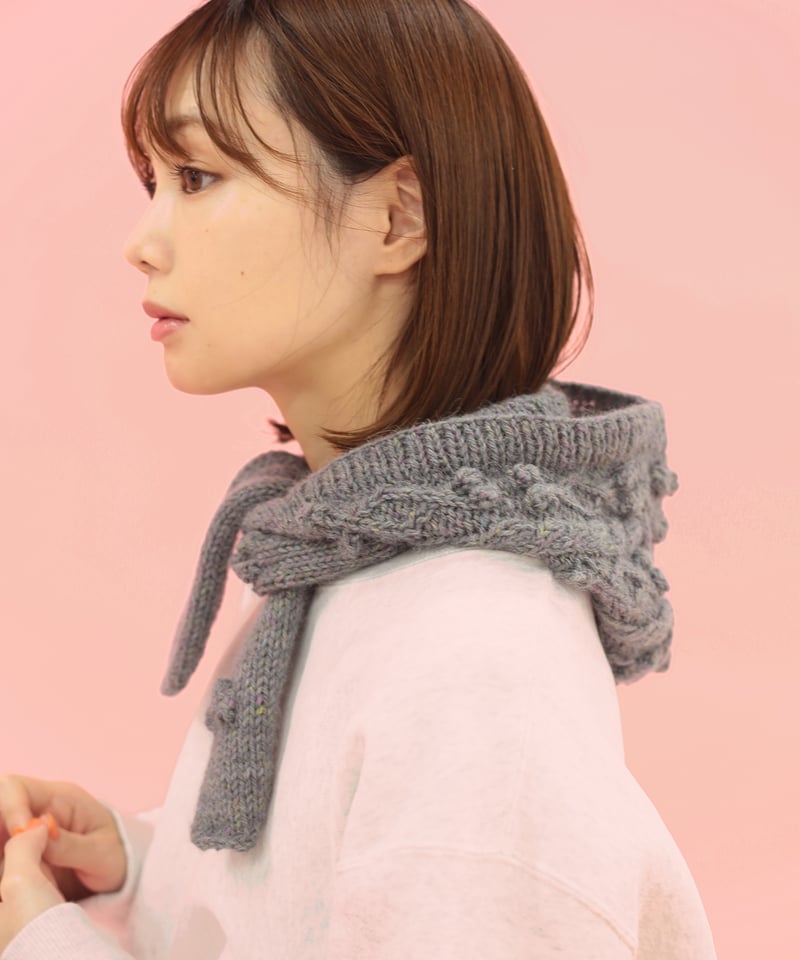 木の実のフードマフラーのkit | itoito