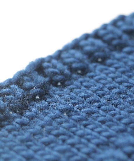 cabel knit vestのkit