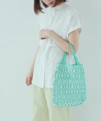 かぎ針の編み込みバッグのkit