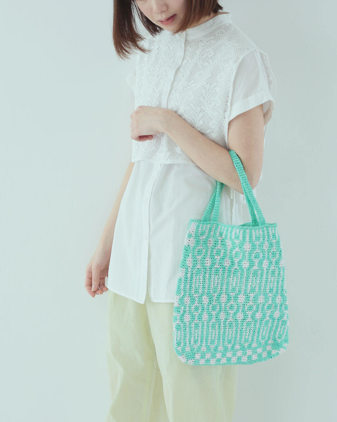 ⭐︎大人気商品限定販売編み込みバッグレディース激カワモテる