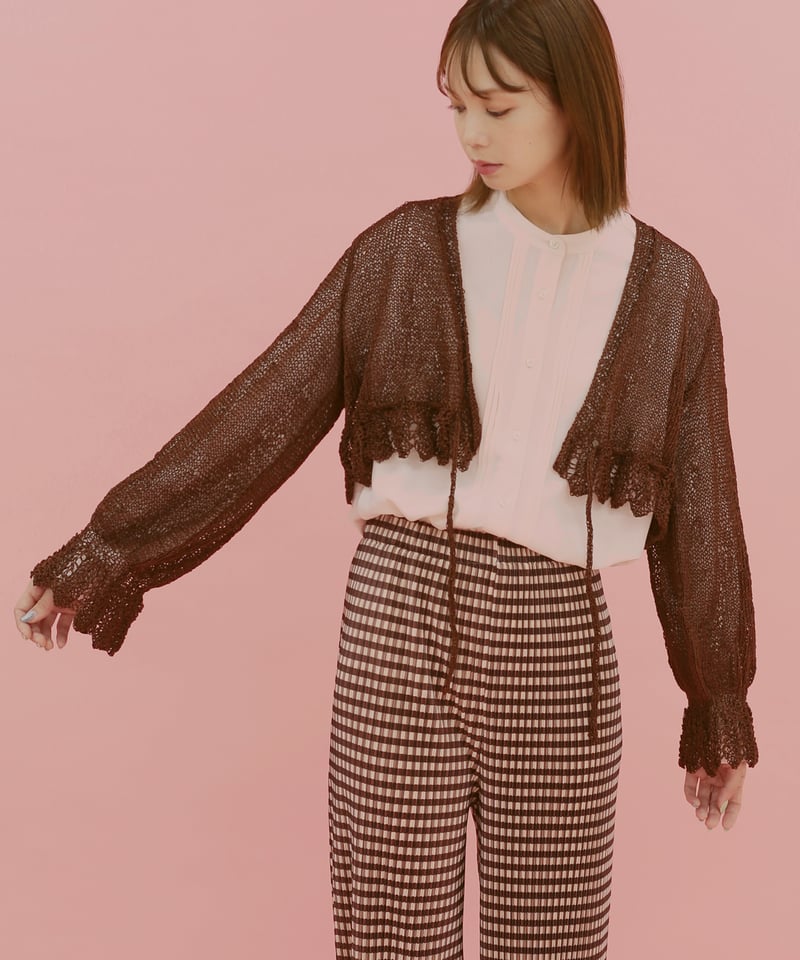 ジグザグヘムカーディガンのkit | itoito