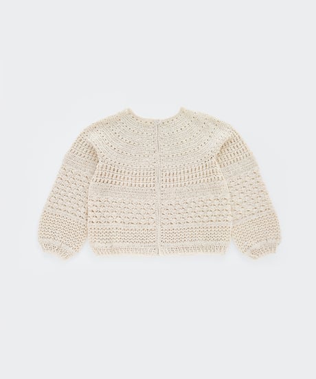 きれいなレースのカーディガン  (cotone lily バージョン) の kit