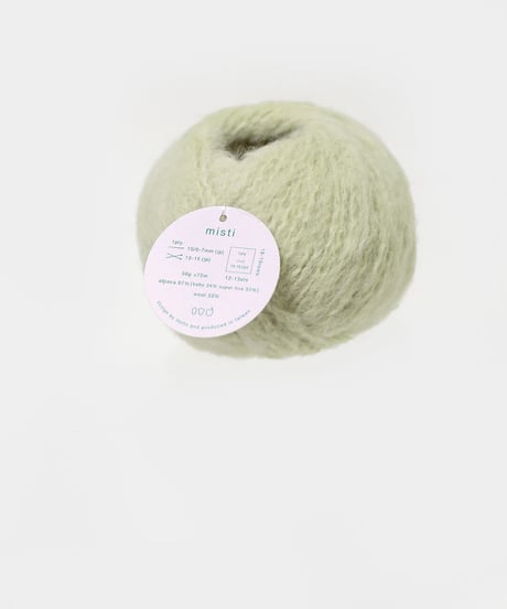 misti　#64  yellow green