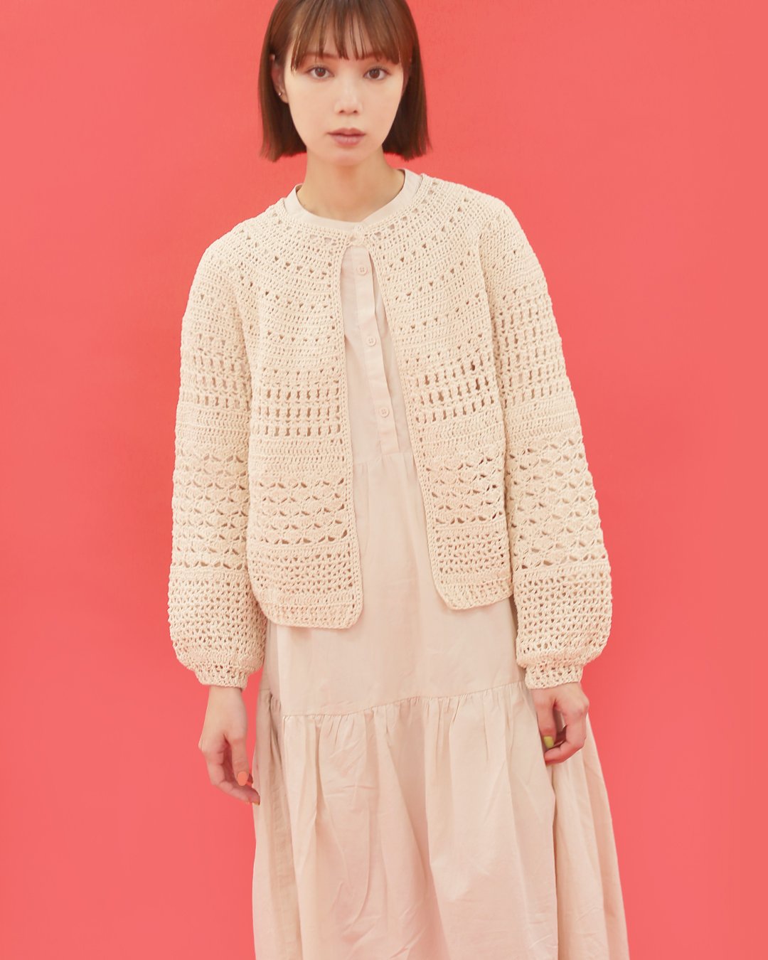 きれいなレースのカーディガン (cotone lily バージョン) の kit | itoito